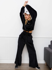 Спортивний костюм ISSA Plus модель 12309_black Фото