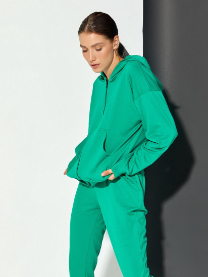 Спортивний костюм ISSA Plus модель 12410_green — фото 4 - INTERTOP