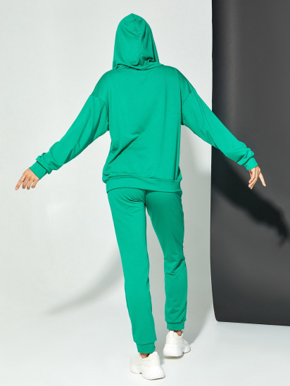 Спортивний костюм ISSA Plus модель 12410_green — фото 6 - INTERTOP