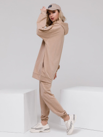 Спортивний костюм ISSA Plus модель 12495_beige Фото