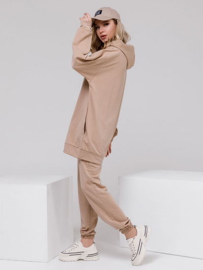 Спортивний костюм ISSA Plus модель 12495_beige — фото 4 - INTERTOP