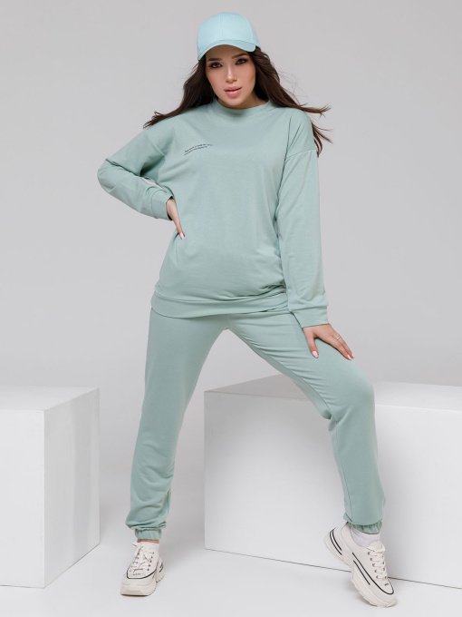 Спортивный костюм ISSA Plus модель 12497_mint Фото