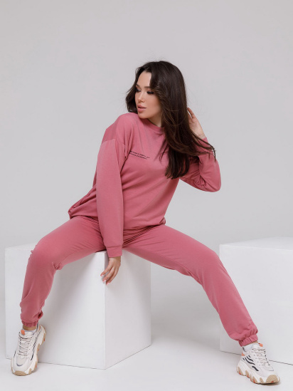 Спортивний костюм ISSA Plus модель 12497_pink — фото 8 - INTERTOP