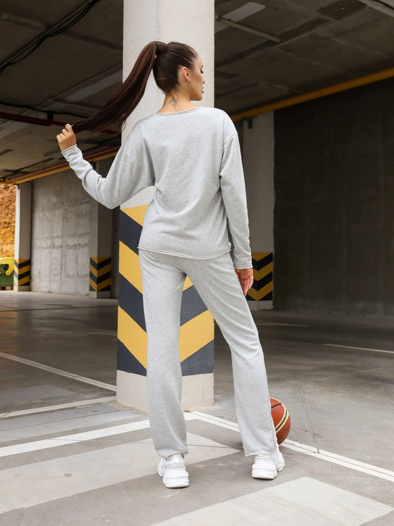 Спортивний костюм ISSA Plus модель 12847_grey Фото