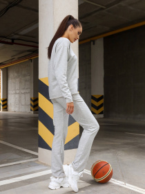 Спортивний костюм ISSA Plus модель 12847_grey Фото