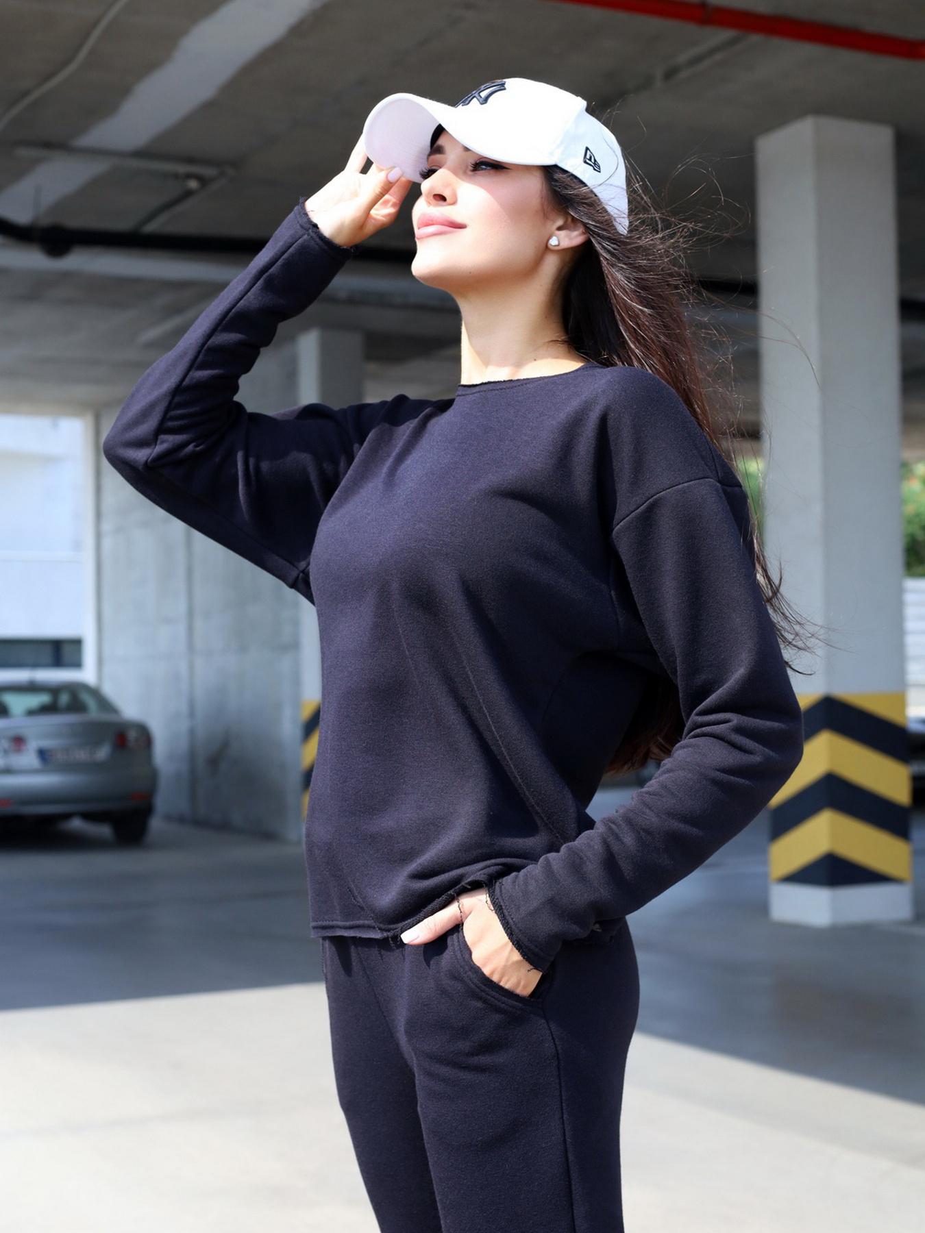 Спортивний костюм ISSA Plus модель 12847_black Фото