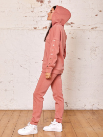 Спортивний костюм ISSA Plus модель SA-46_pink Фото