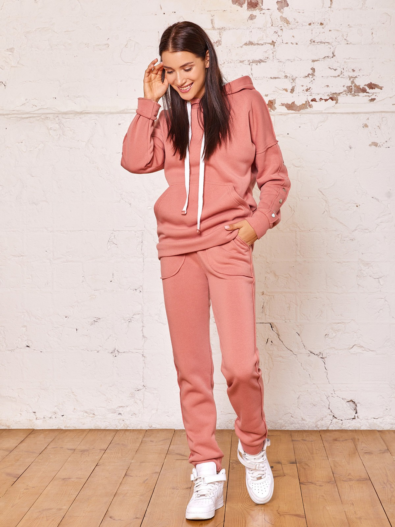 Спортивный костюм ISSA Plus модель SA-46_pink Фото