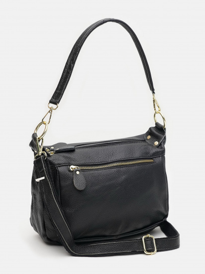 Кросс-боди Borsa Leather модель K1bb301bl-black — фото 4 - INTERTOP
