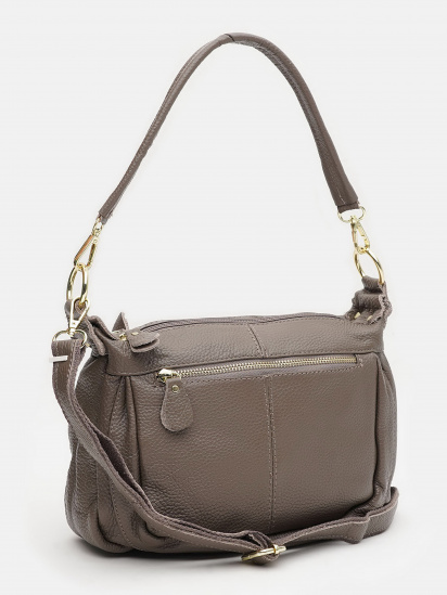 Кросс-боди Borsa Leather модель K1bb301gr-grey — фото 4 - INTERTOP