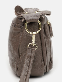 Кросс-боди Borsa Leather модель K1bb301gr-grey Фото