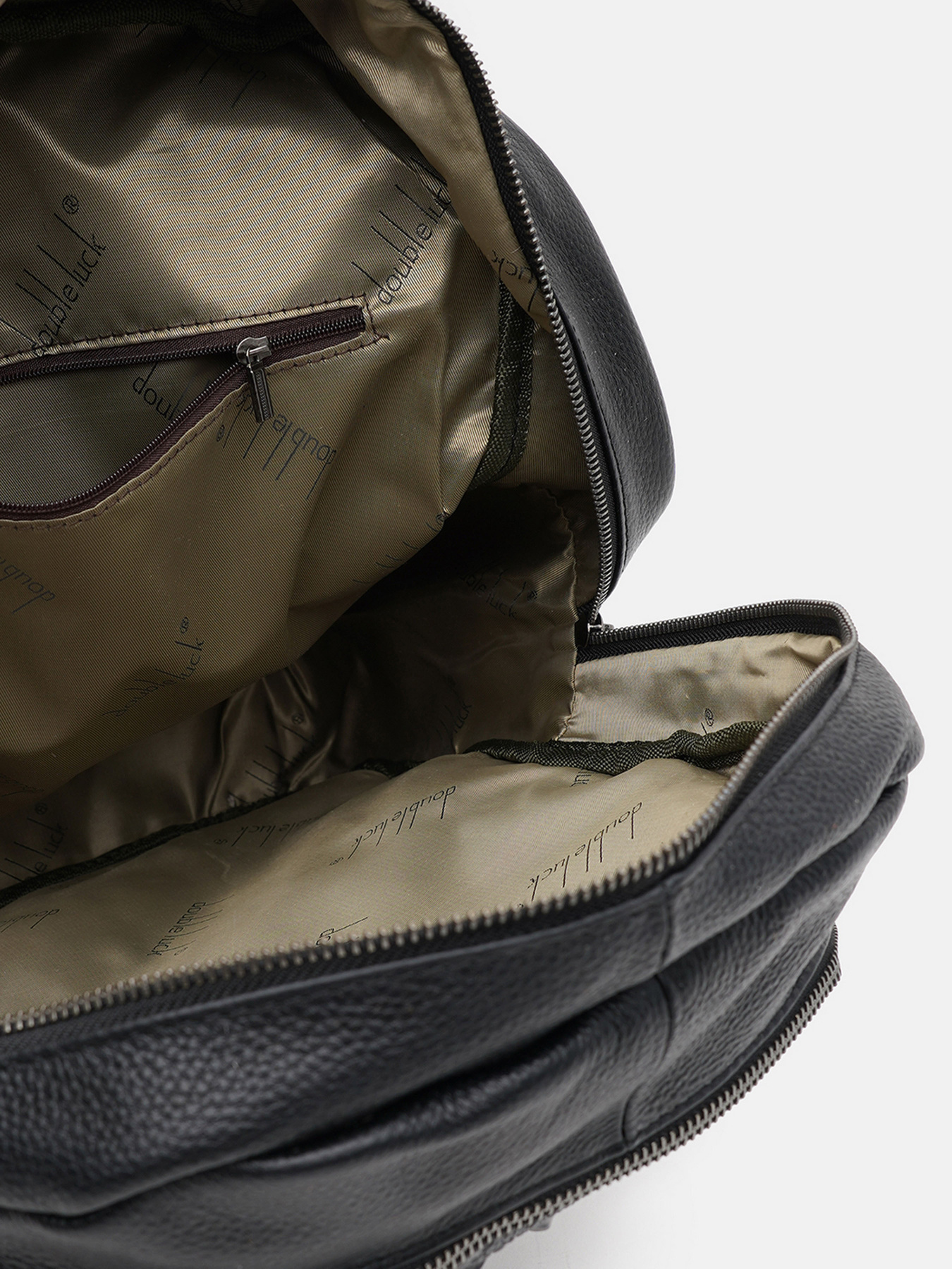 Рюкзак Borsa Leather модель k1333-black Фото