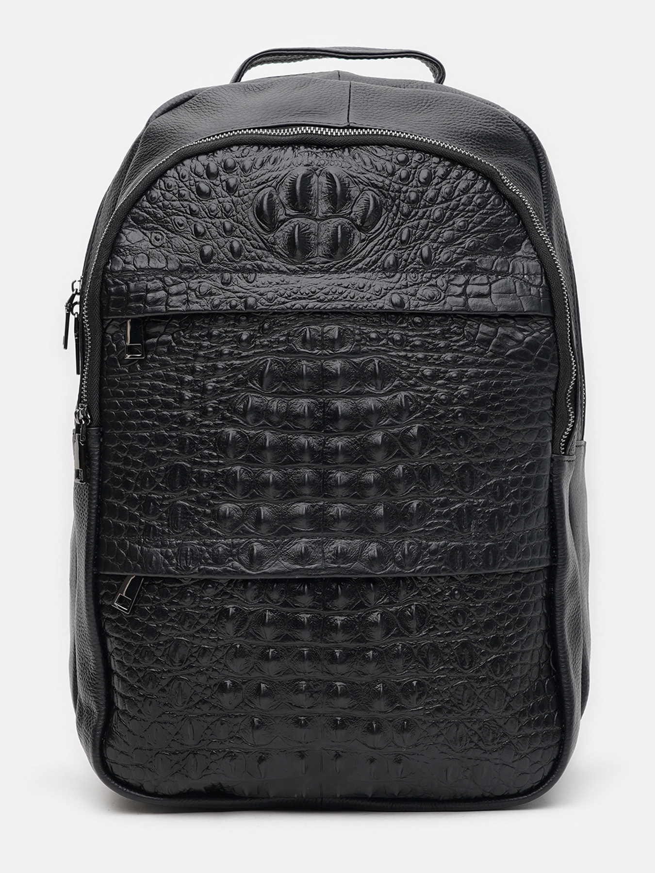 Рюкзак Borsa Leather модель k1333-black Фото