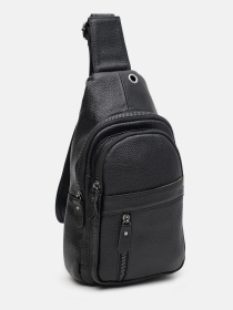 Рюкзак Borsa Leather модель k1338-black Фото