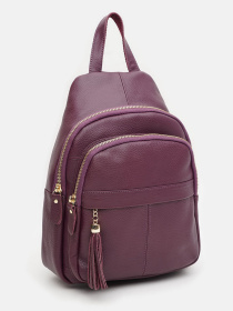 Повсякденний рюкзак Borsa Leather модель K11032v-violet Фото