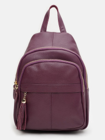 Повсякденний рюкзак Borsa Leather модель K11032v-violet Фото