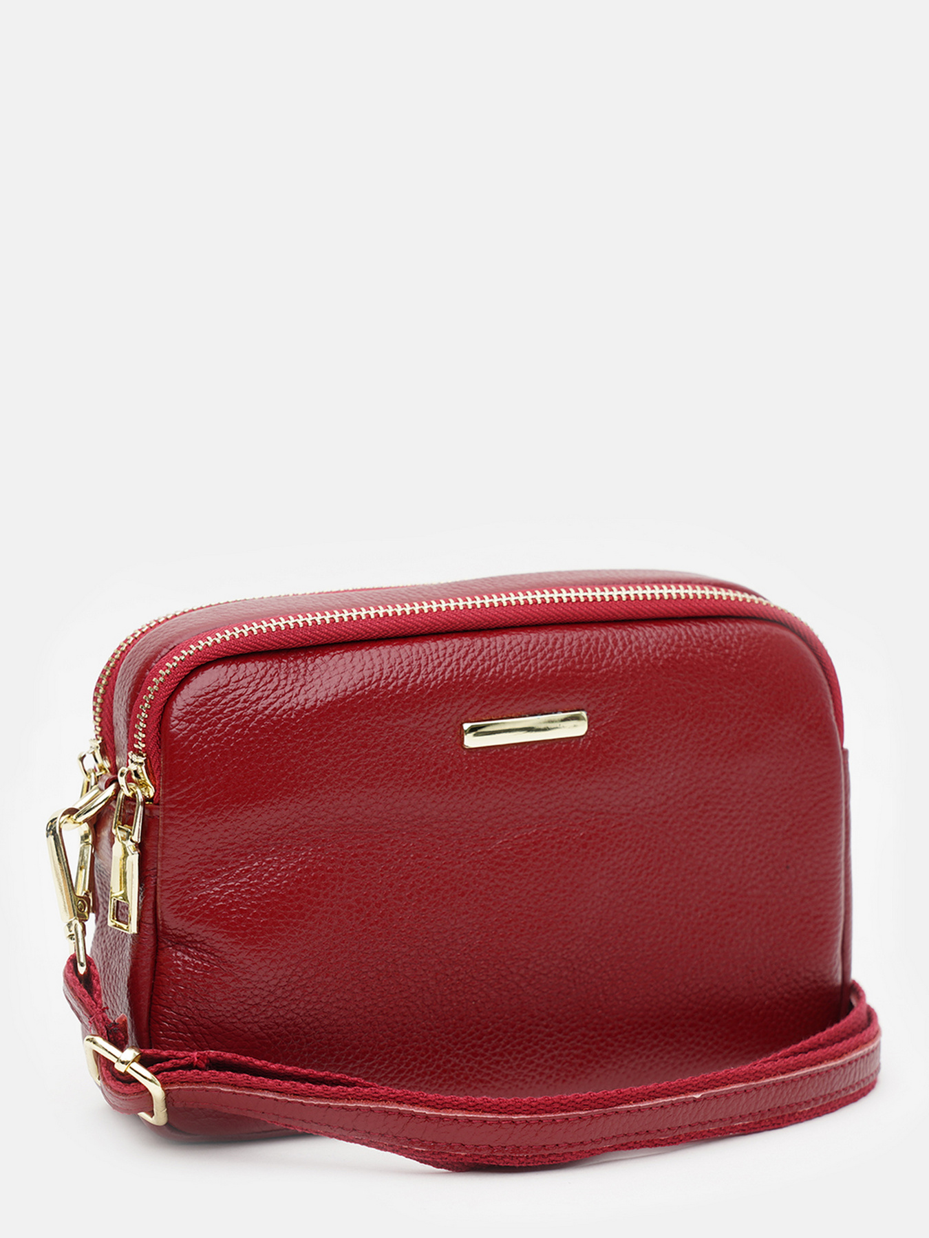 Кросс-боди Borsa Leather модель K11906r-red Фото
