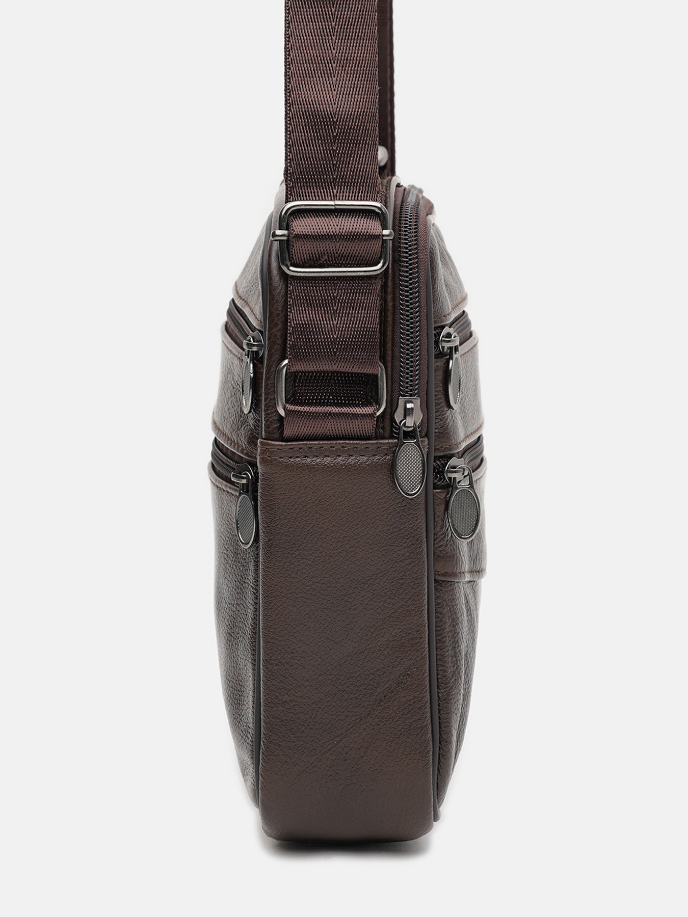 Мессенджер Borsa Leather модель K12314br-brown Фото