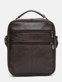 Мессенджер Borsa Leather модель K12314br-brown Фото