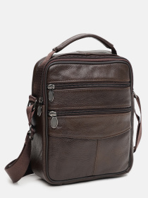 Мессенджер Borsa Leather модель K12314br-brown Фото
