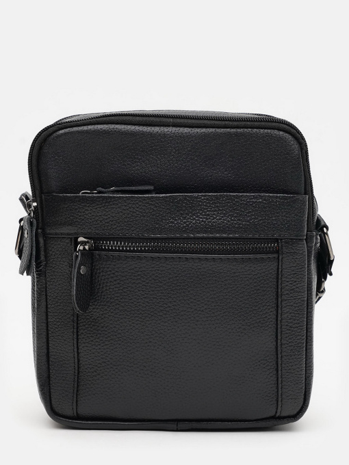 Мессенджер Borsa Leather модель K12333-black Фото