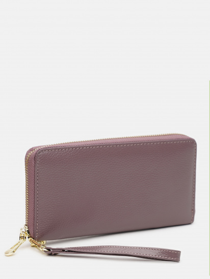 Кошелек Borsa Leather модель k12707v-violet — фото 4 - INTERTOP