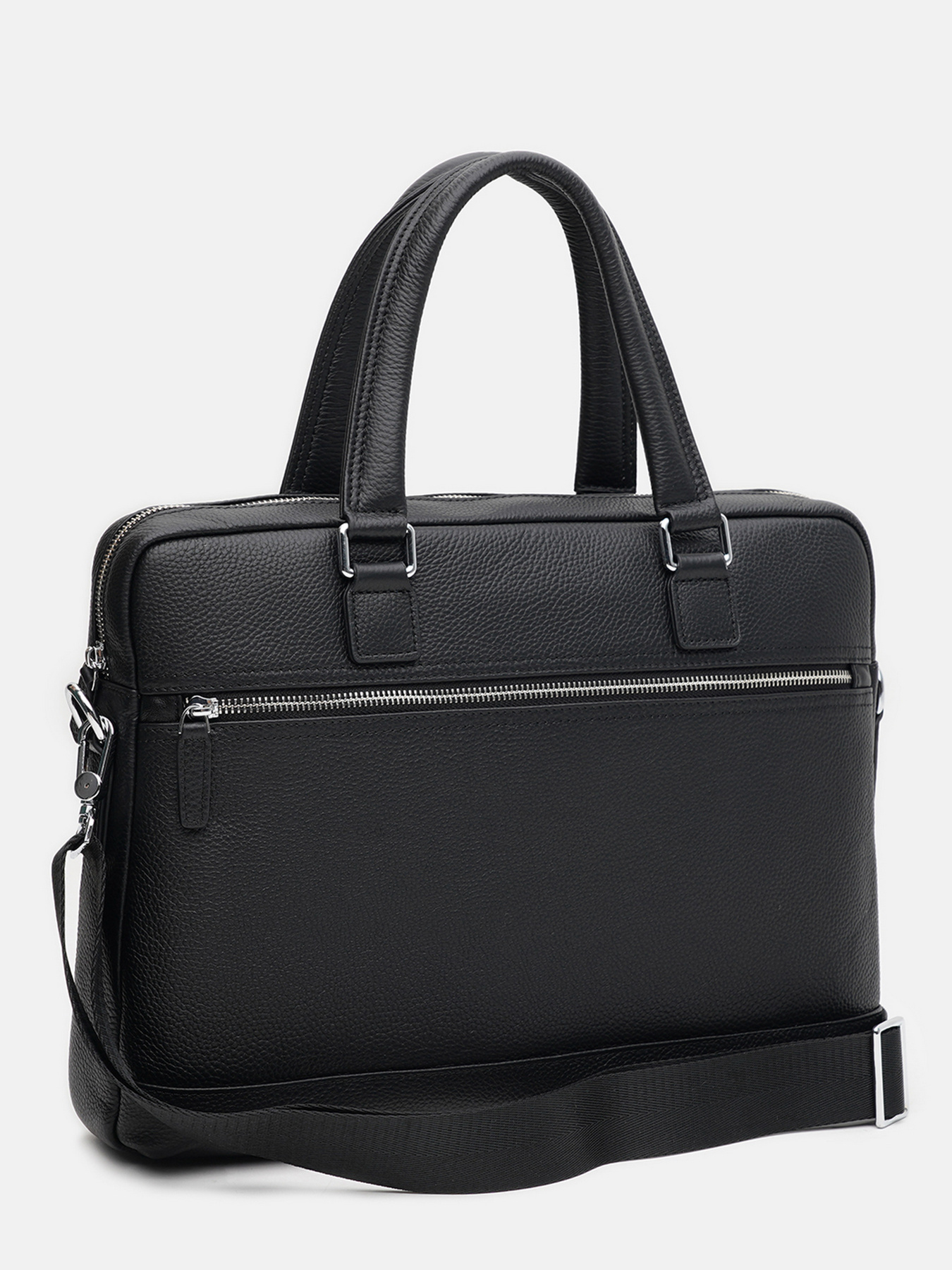 Портфель Borsa Leather модель K16613-1-black Фото