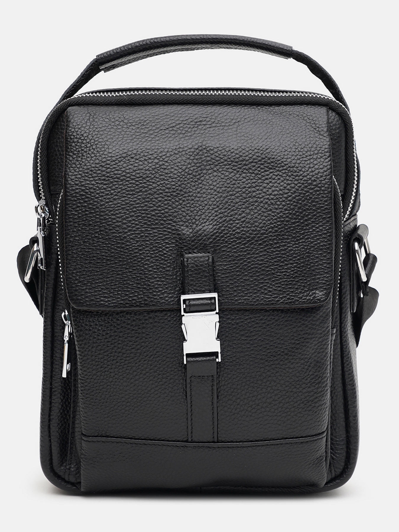 Мессенджер Borsa Leather модель k19747-black Фото