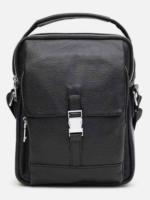 Мессенджер Borsa Leather модель k19747-black Фото