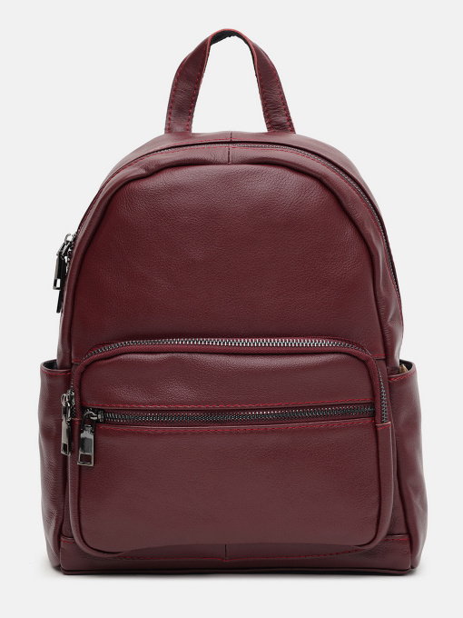 Рюкзак Borsa Leather модель k110086w-bordo Фото