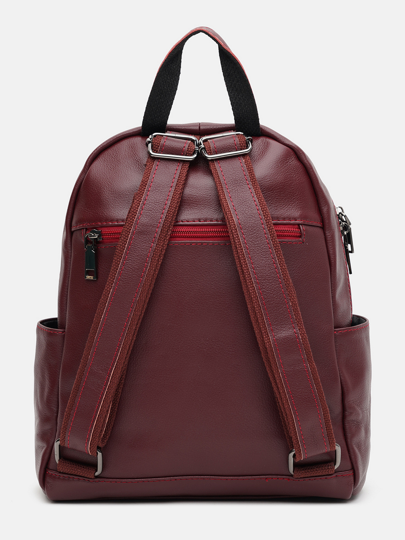Повсякденний рюкзак Borsa Leather модель k110086w-bordo Фото