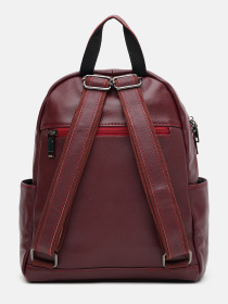 Повсякденний рюкзак Borsa Leather модель k110086w-bordo Фото