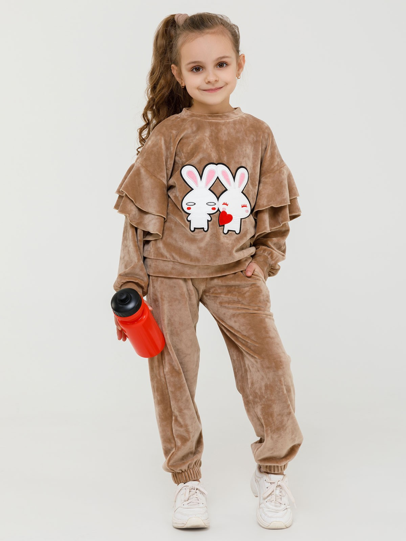 Спортивный костюм ISSA Plus модель CD-401_beige Фото