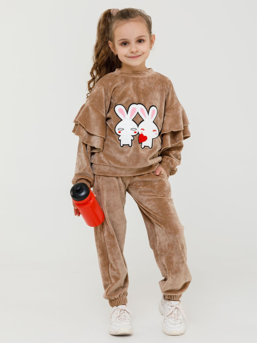 Спортивний костюм ISSA Plus модель CD-401_beige Фото