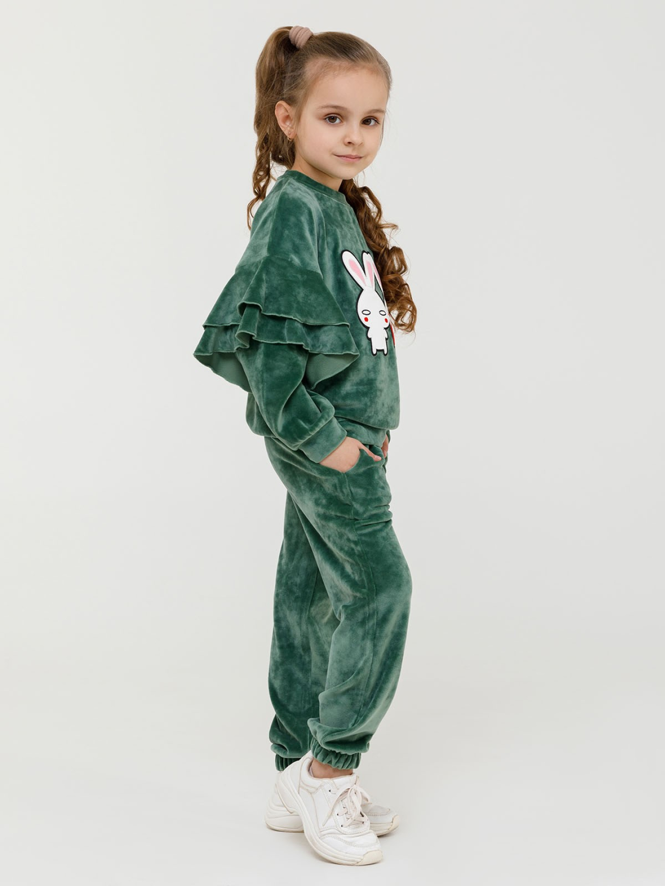 Спортивный костюм ISSA Plus модель CD-401_green Фото