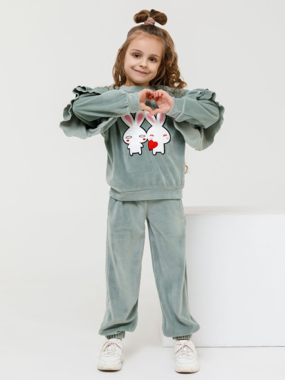 Спортивний костюм ISSA Plus модель CD-401_mint - фото