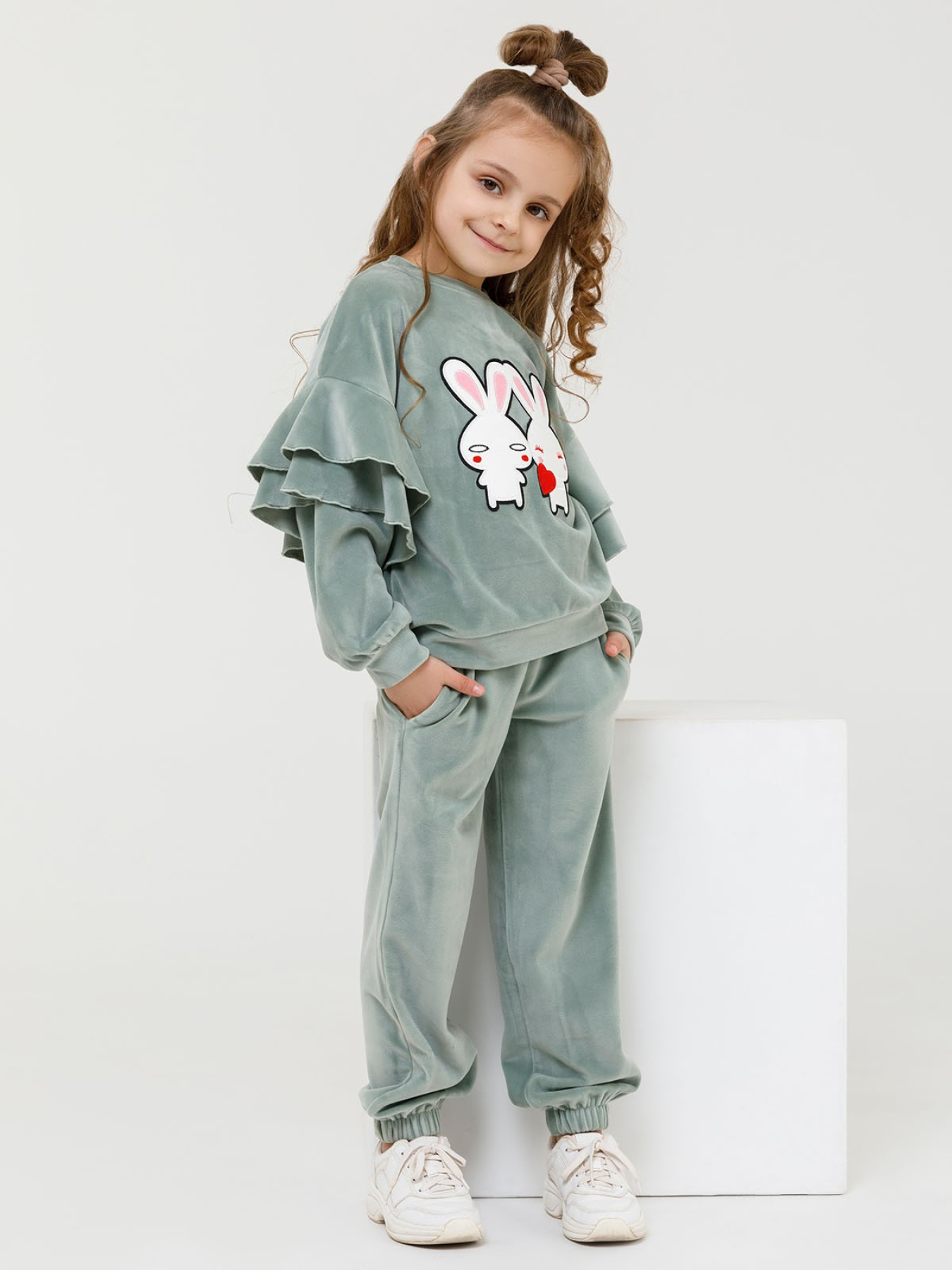 Спортивный костюм ISSA Plus модель CD-401_mint Фото