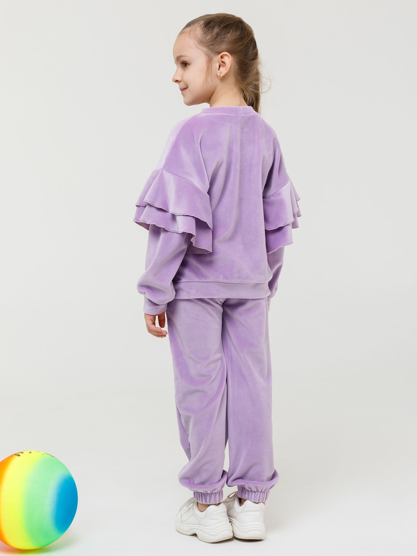Спортивний костюм ISSA Plus модель CD-401_lilac Фото