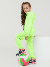 Спортивный костюм ISSA Plus модель CD-412_lightgreen Фото