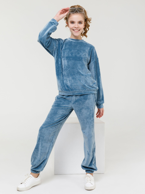 Спортивний костюм ISSA Plus Модель CD-419_turquoise Фото