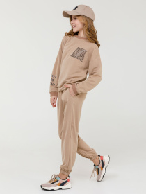 Спортивный костюм ISSA Plus модель CD-424_beige Фото