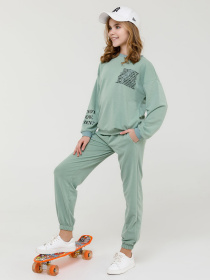 Спортивний костюм ISSA Plus модель CD-424_mint Фото