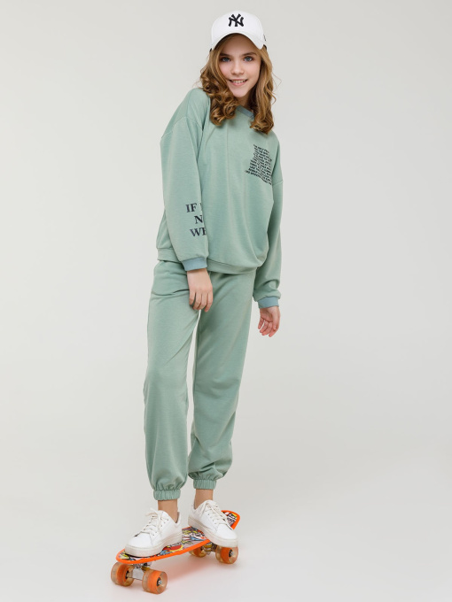 Спортивний костюм ISSA Plus Модель CD-424_mint Фото