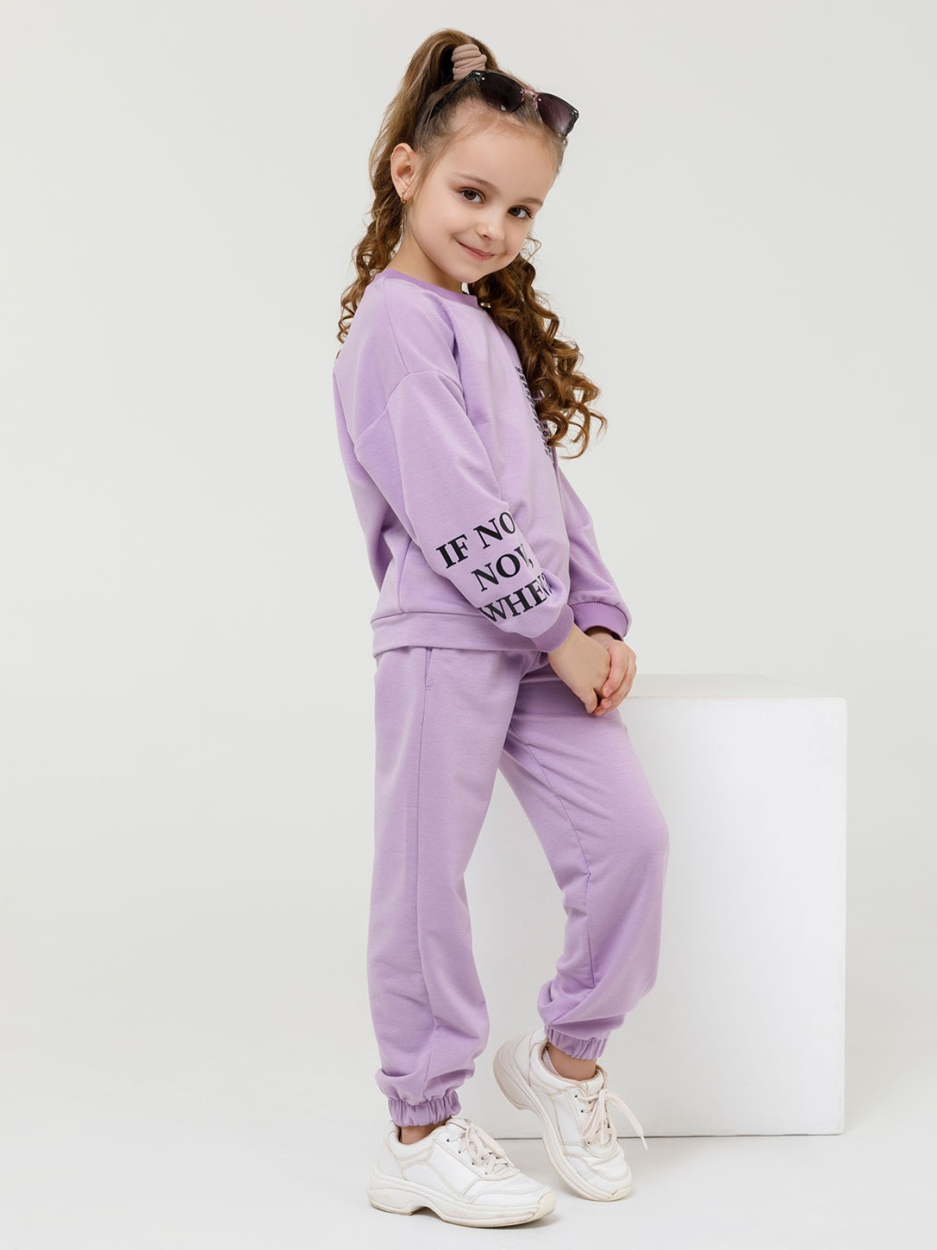 Спортивный костюм ISSA Plus модель CD-424_lilac Фото