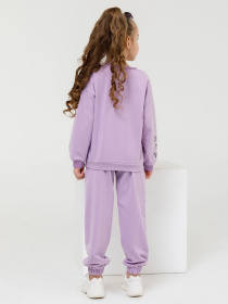 Спортивный костюм ISSA Plus модель CD-424_lilac Фото
