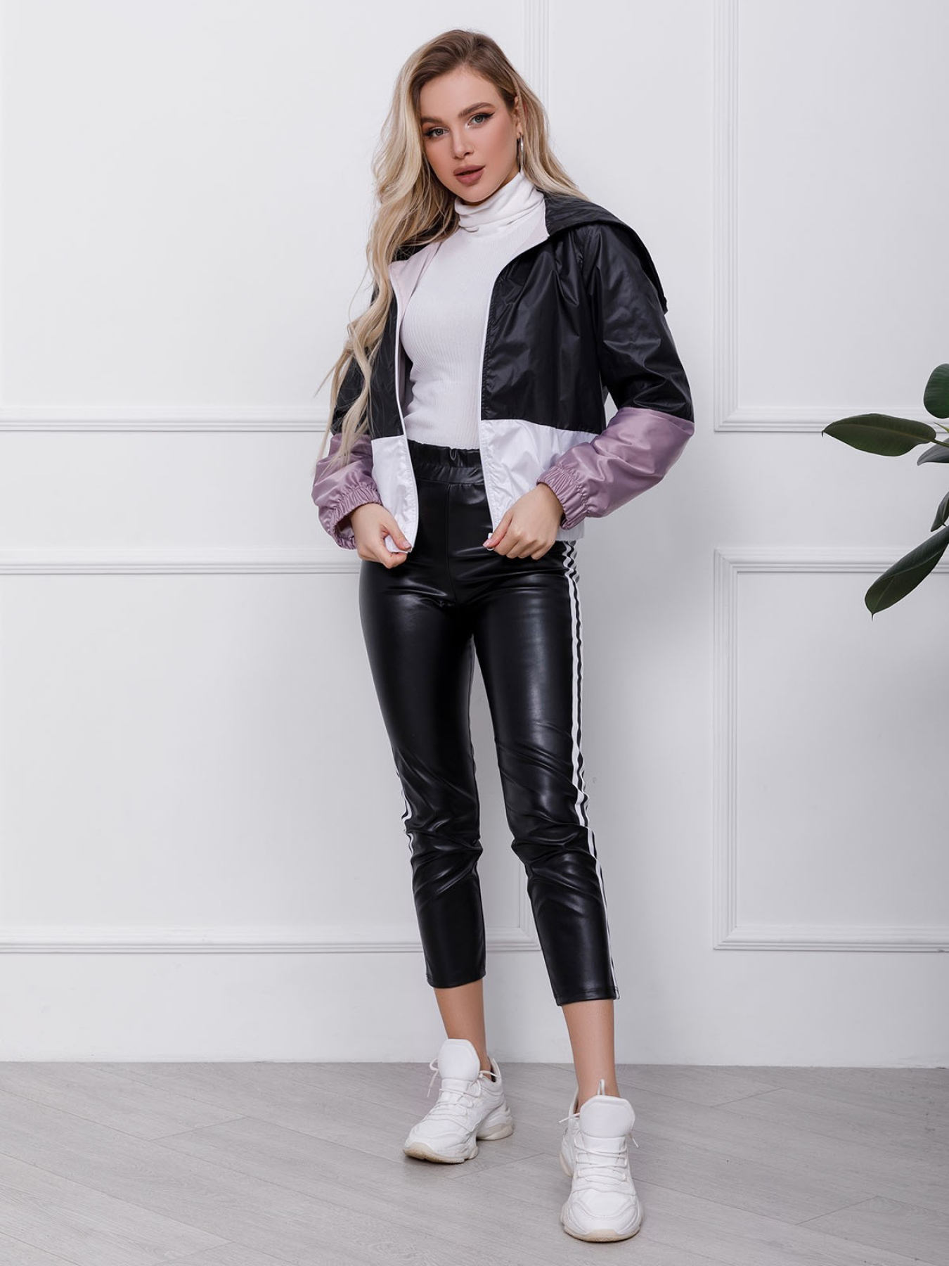 Вітровка ISSA Plus модель SA-123_blackpink Фото