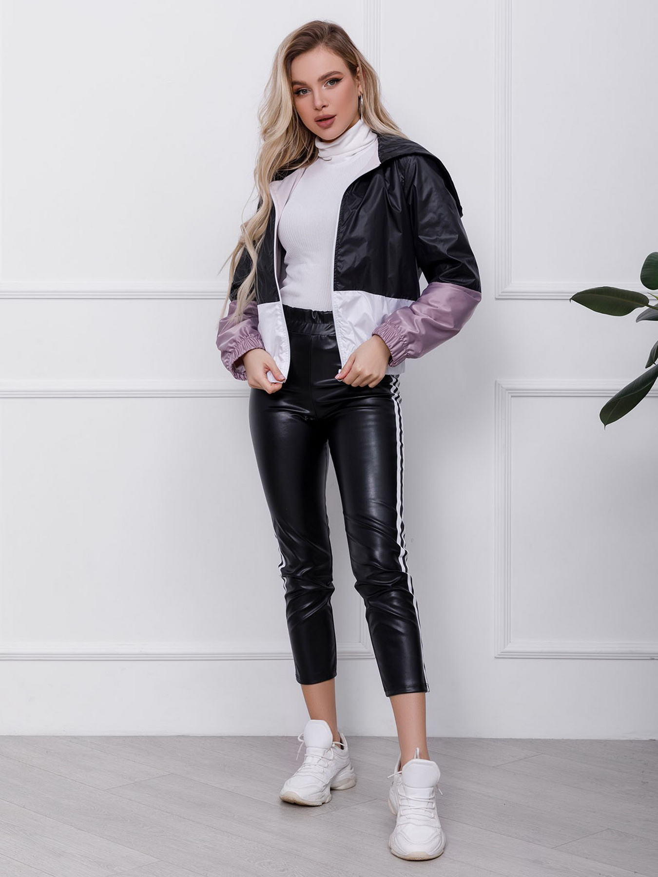 Вітровка ISSA Plus модель SA-123_blackpink Фото