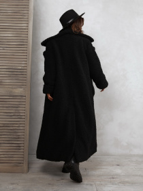 Пальто ISSA Plus модель 12287_black Фото