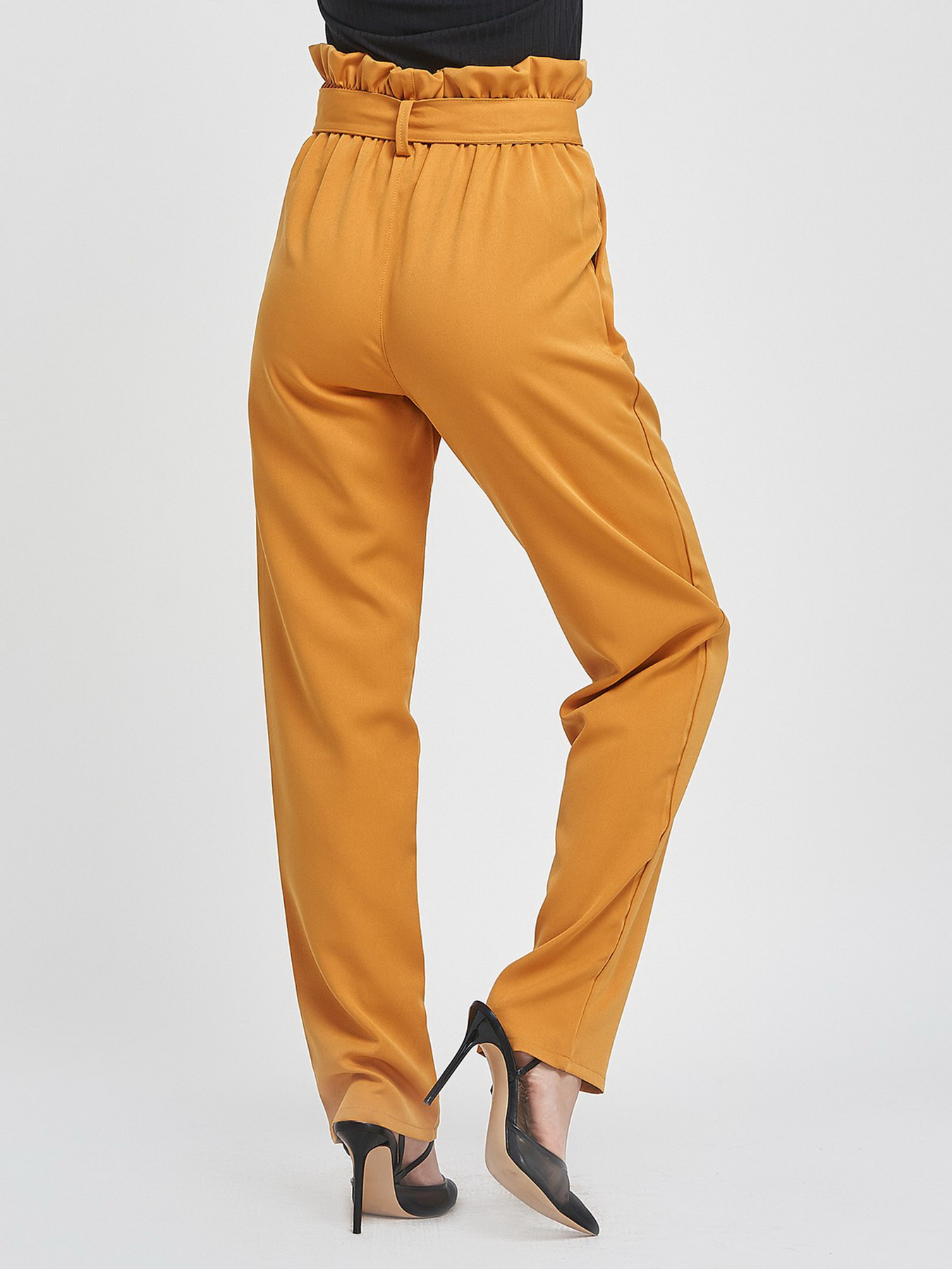 Повсякденні штани ISSA Plus модель 11300_mustard Повсякденні штани ISSA Plus модель 11300_mustard Фото