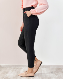 Брюки повседневные ISSA Plus модель SA-178_black Фото